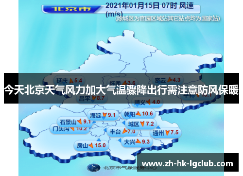 今天北京天气风力加大气温骤降出行需注意防风保暖